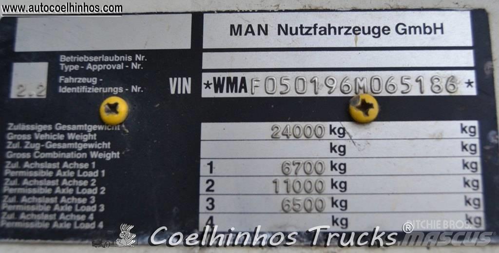 MAN 26.292 Platte bakwagens