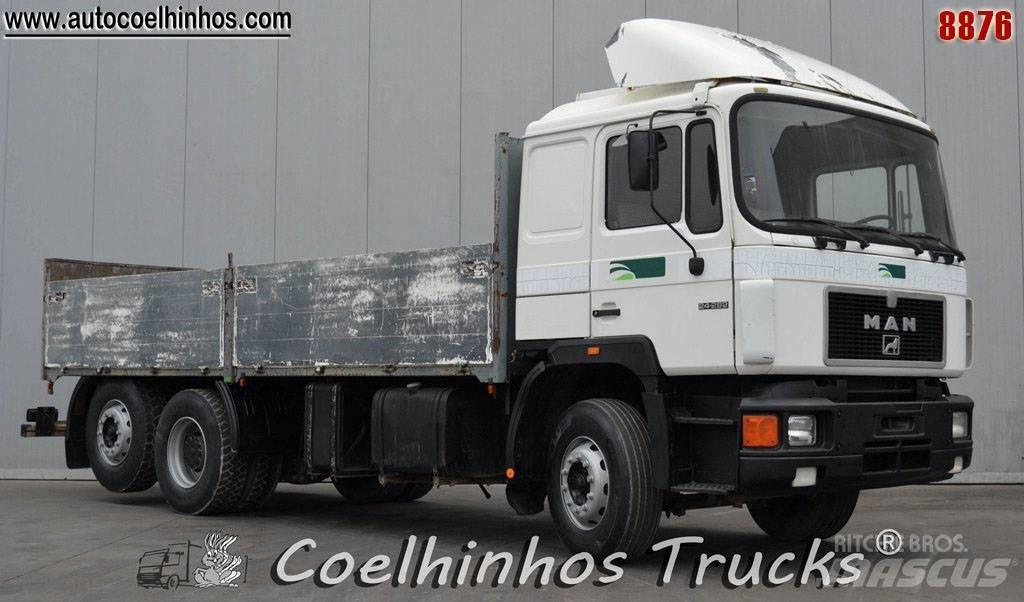MAN 26.292 Platte bakwagens