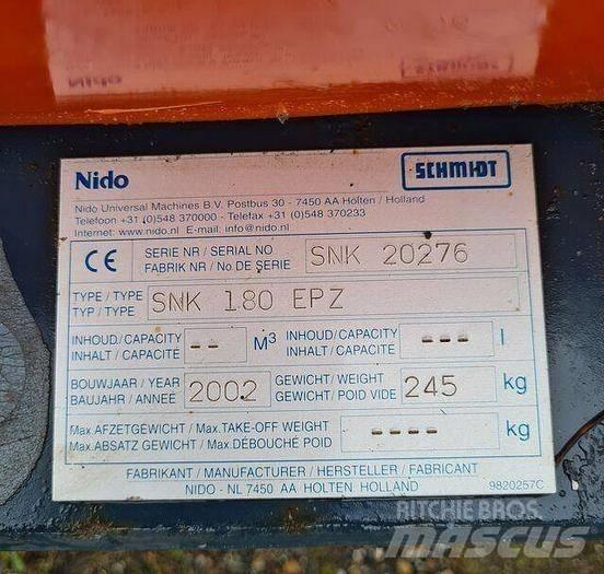 Nido SNK180 EPZ Sneeuwschuivers en -ploegen