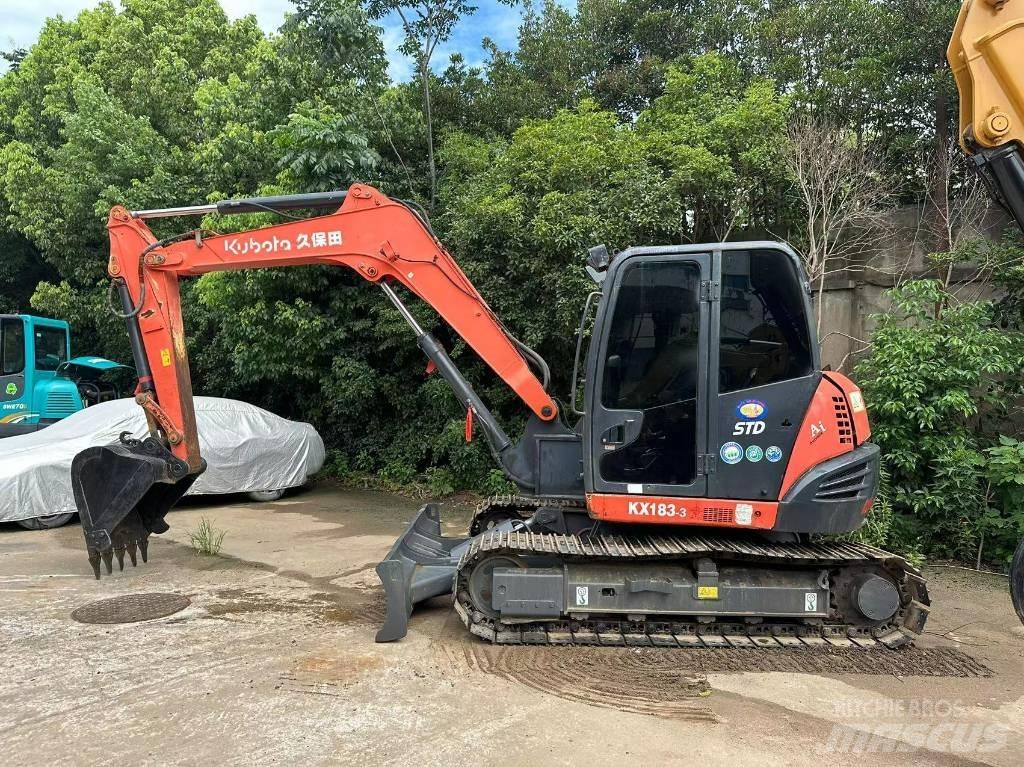Kubota KX 183 Midigraafmachines 7t - 12t
