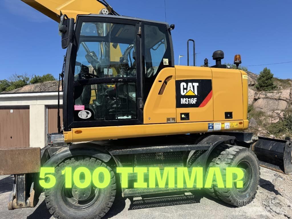 CAT M316F Wielgraafmachines