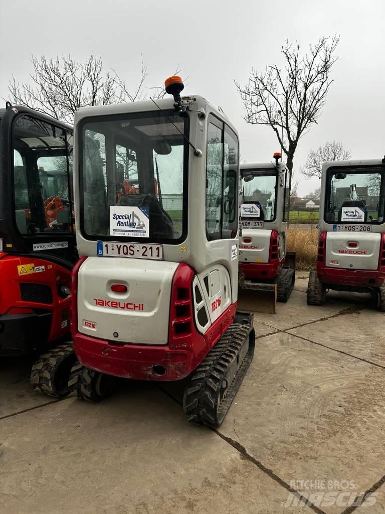 Takeuchi TB 216 Minigraafmachines < 7t