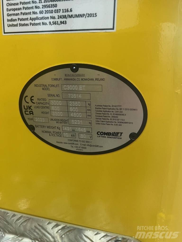 Combilift C3000ET Elektrische heftrucks
