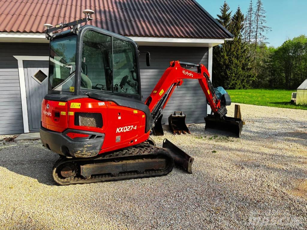 Kubota KX 027-4 Minigraafmachines < 7t
