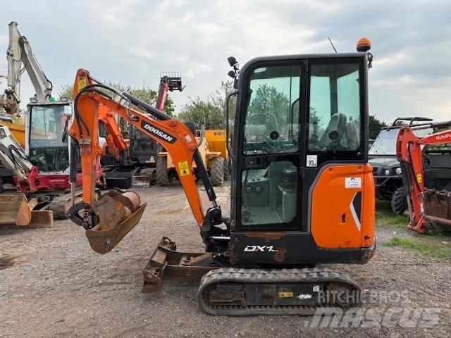 Doosan DX 19Z Minigraafmachines < 7t
