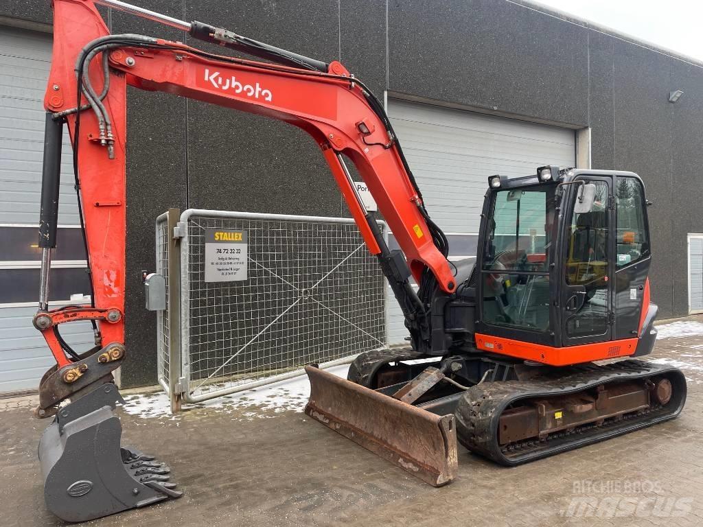 Kubota KX080-4a Midigraafmachines 7t - 12t