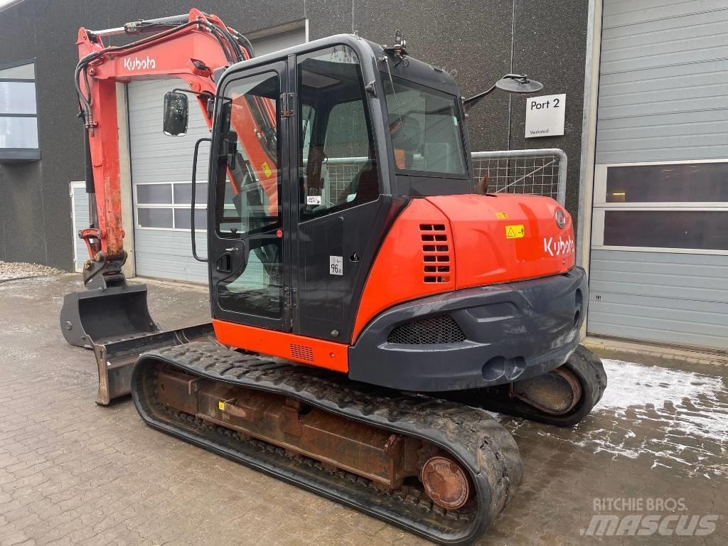 Kubota KX080-4a Midigraafmachines 7t - 12t