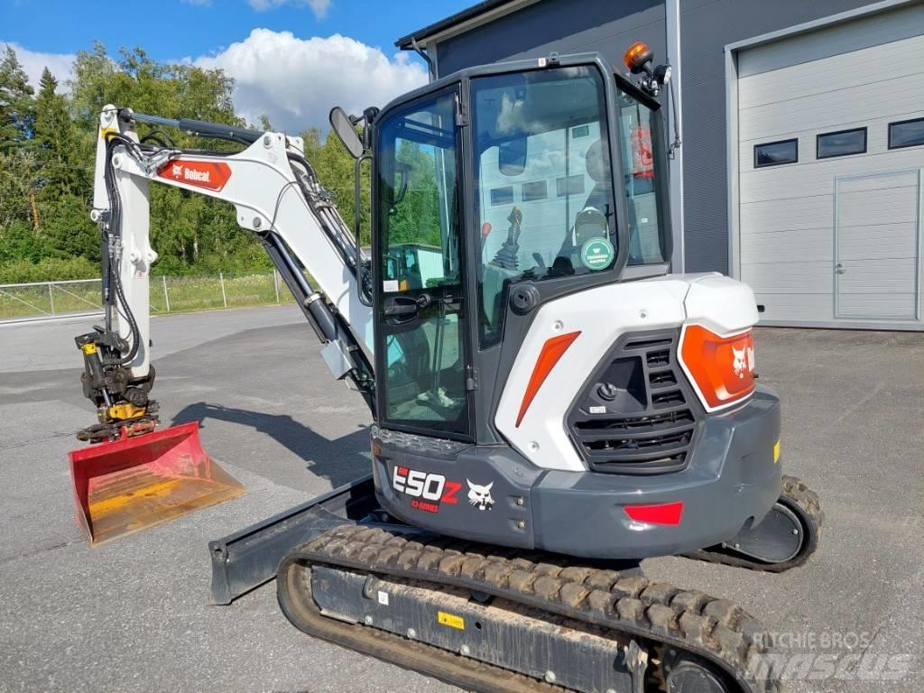 Bobcat E50z Minigraafmachines < 7t