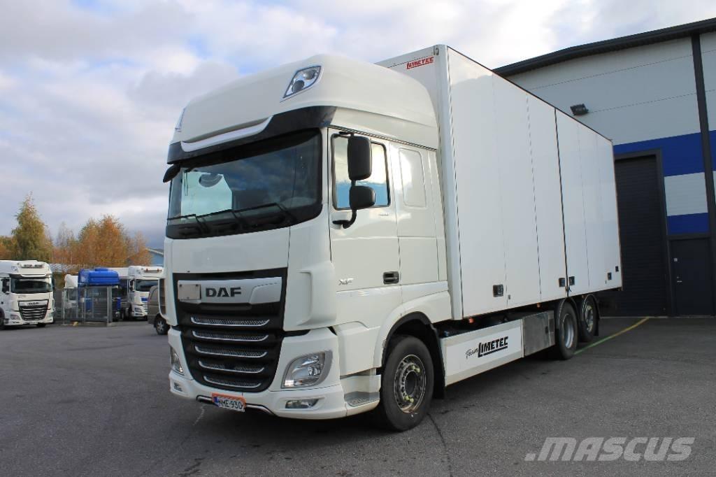 DAF XF 480 FAR Bakwagens met gesloten opbouw