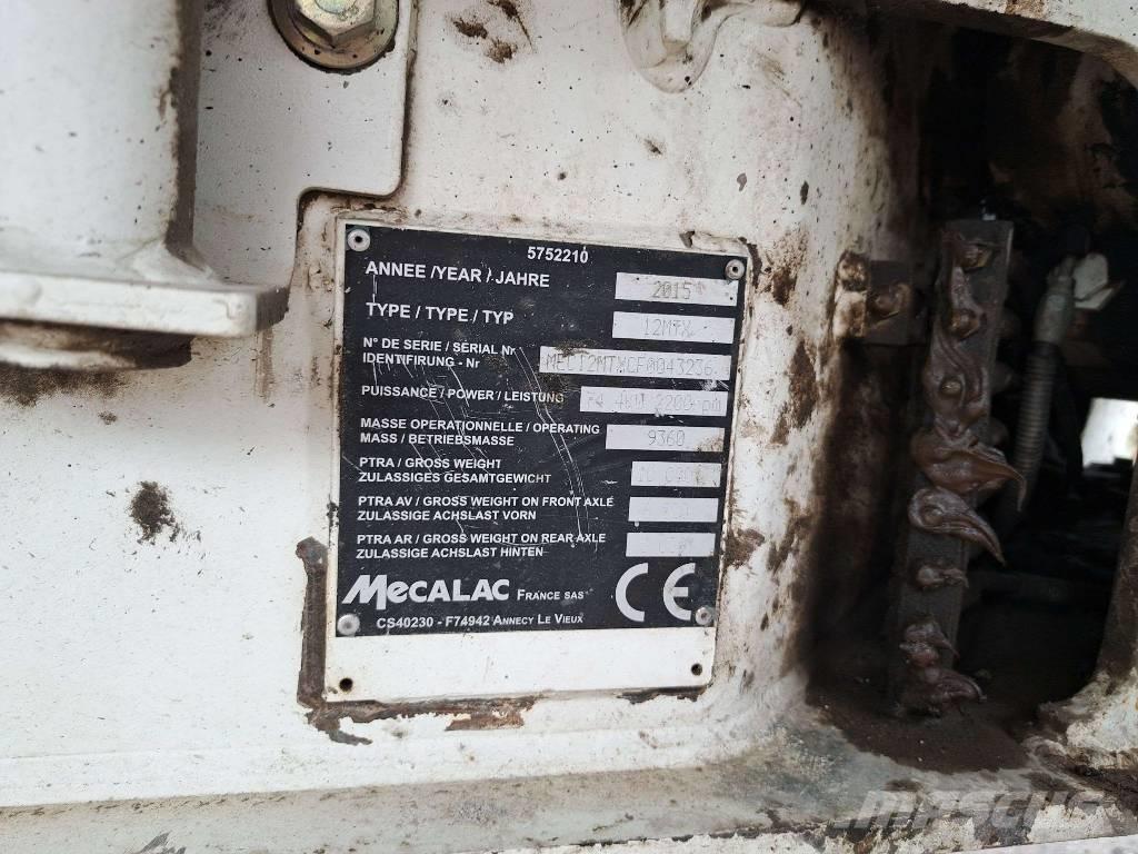 Mecalac 12 MTX Wielgraafmachines