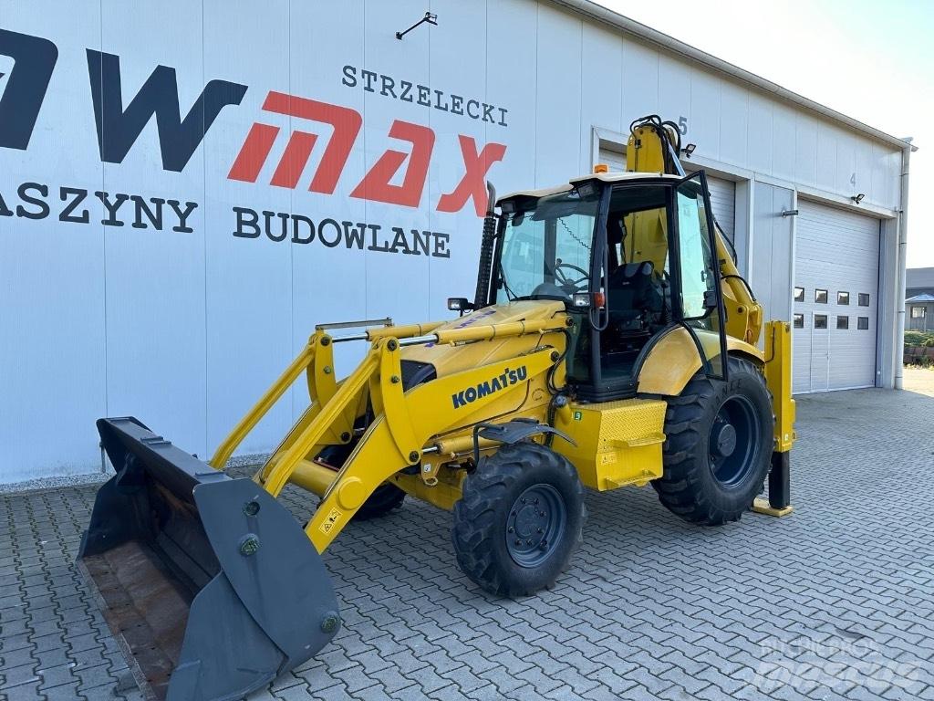 Komatsu WB93R Graaf-laadcombinaties