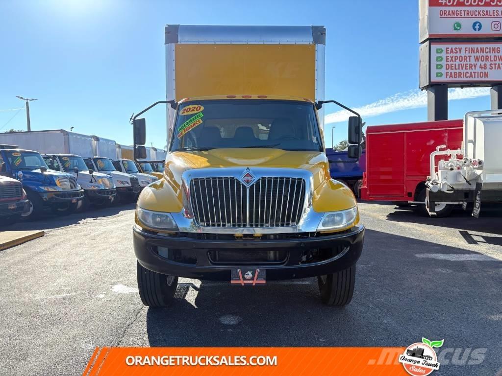 International MV607 Bakwagens met gesloten opbouw