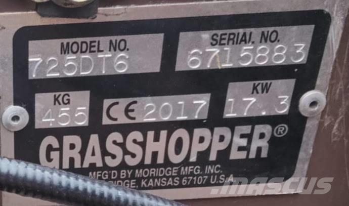 Grasshopper 725 DT 6 Zero-turn grasmaaiers