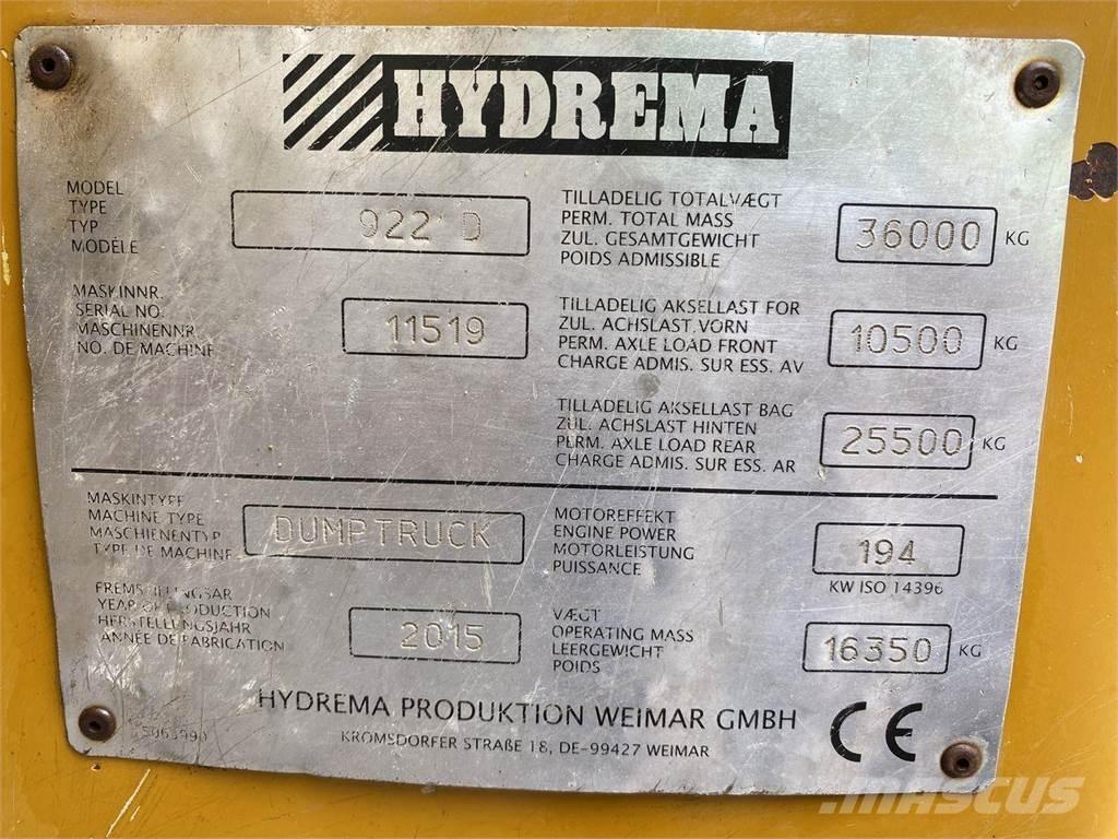 Hydrema 922D Mini Dumpers