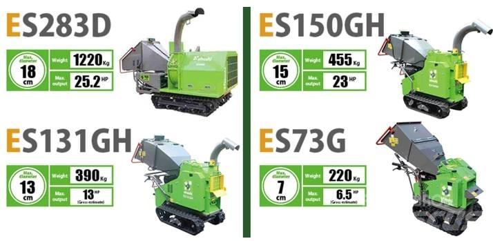  Ohashi ES73G Houtversnipperaars
