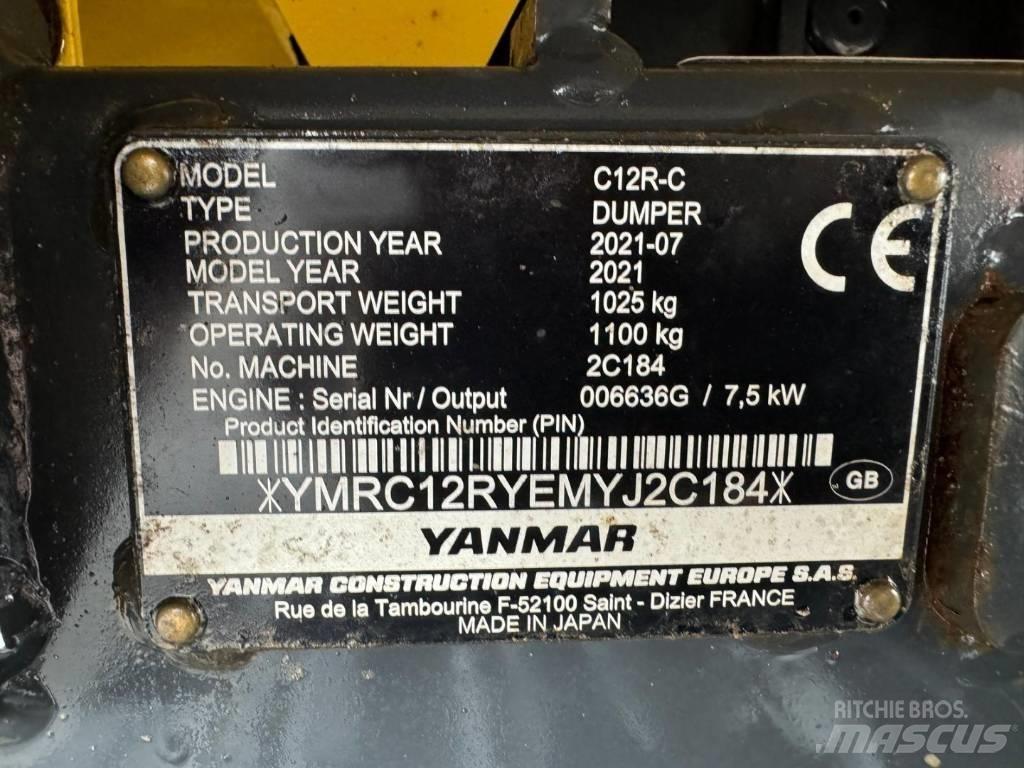 Yanmar C 12 RC Rupsdumpers
