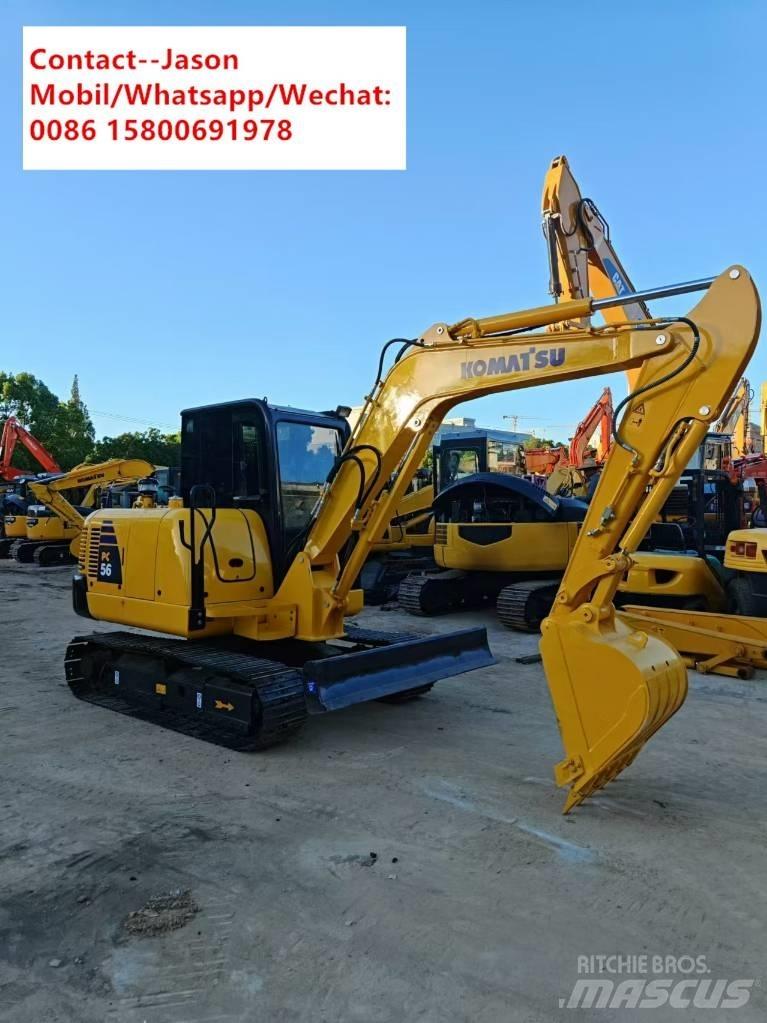 Komatsu PC 56 Minigraafmachines < 7t