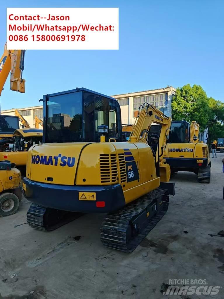 Komatsu PC 56 Minigraafmachines < 7t