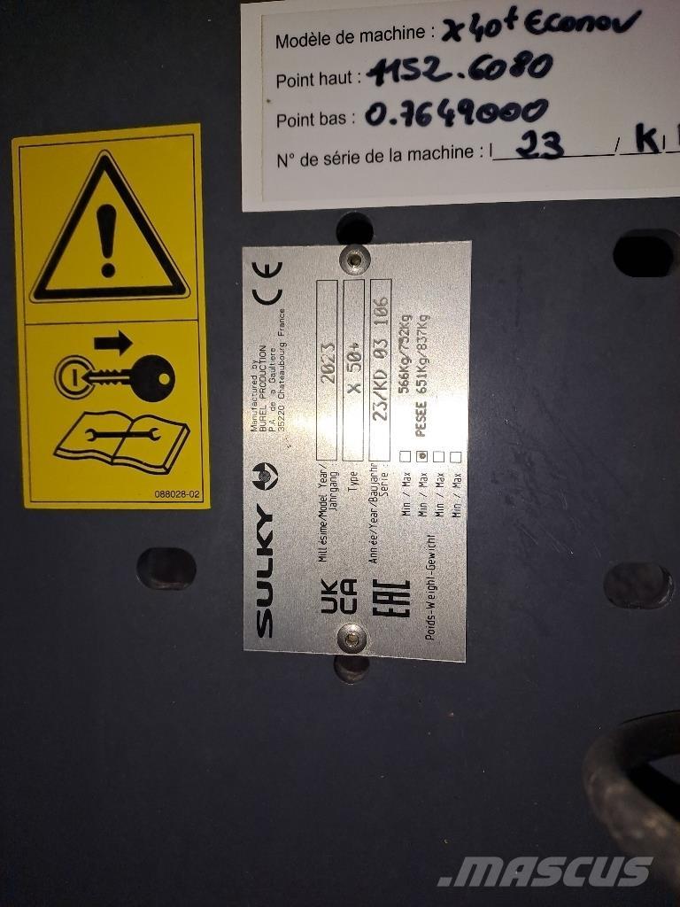 Sulky X50+ Bemestings spuiten