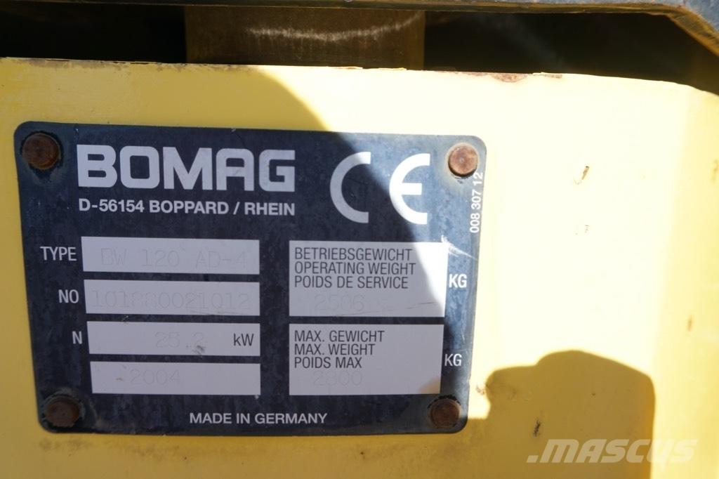 Bomag BW 120 AD-4 Duowalsen