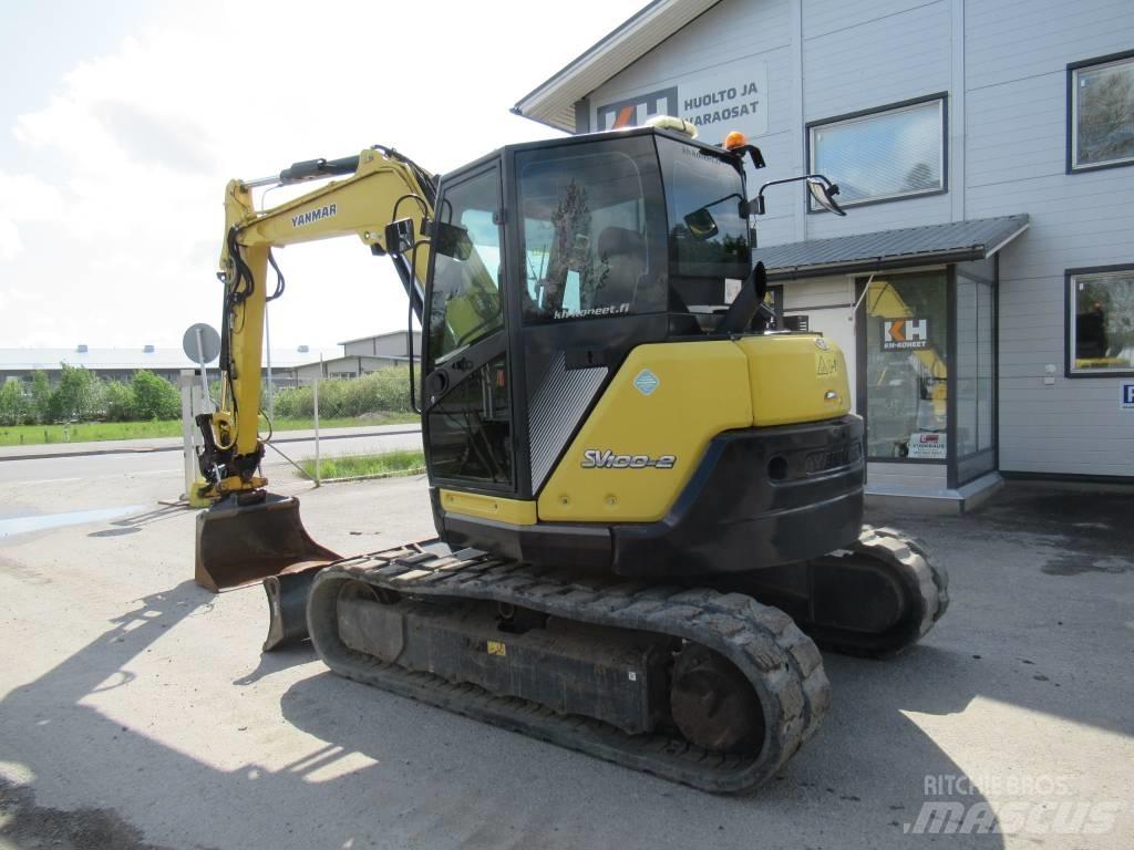 Yanmar SV 100-2A Midigraafmachines 7t - 12t