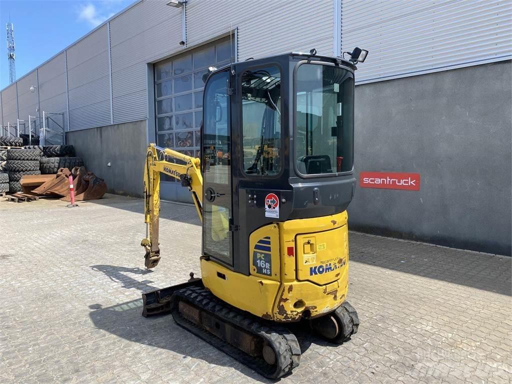Komatsu PC16R-3HS Wielgraafmachines