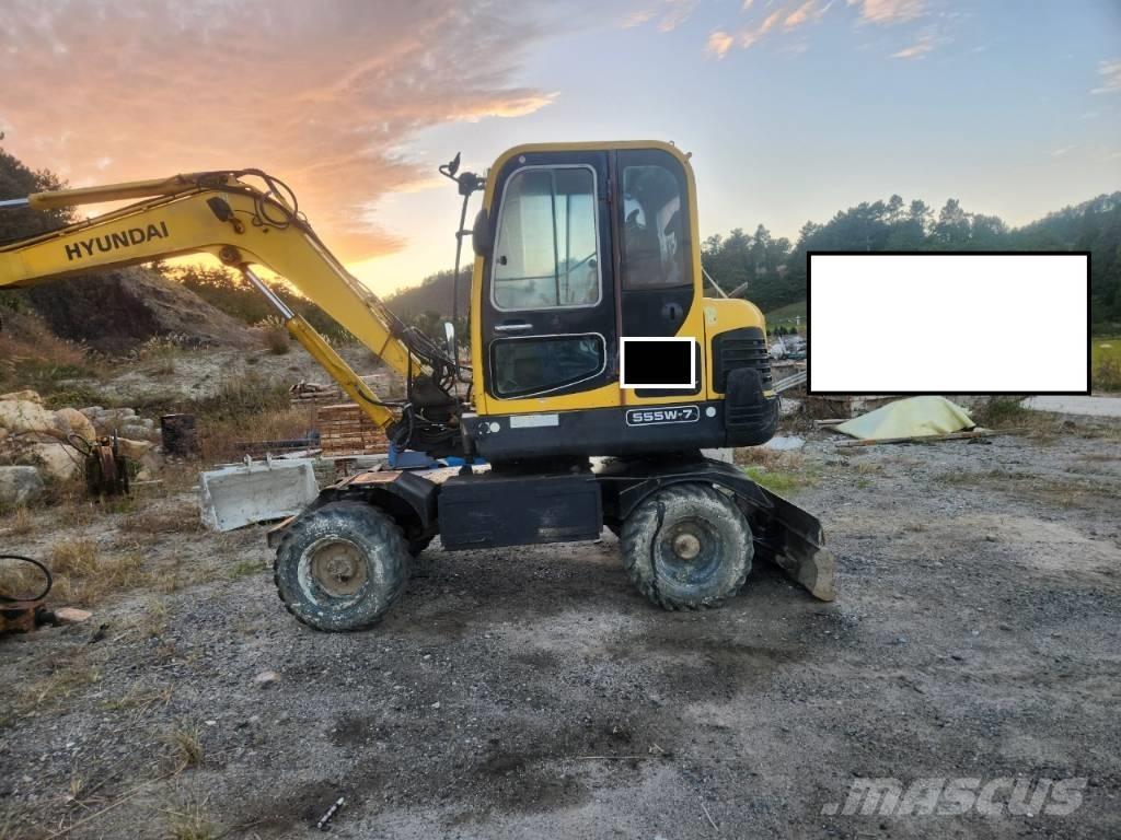 Hyundai Robex 55 W-7 Wielgraafmachines