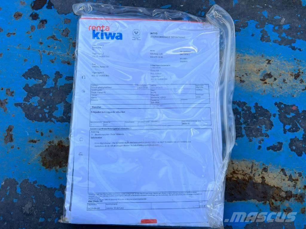 Genie GS 1930 Schaarhoogwerkers