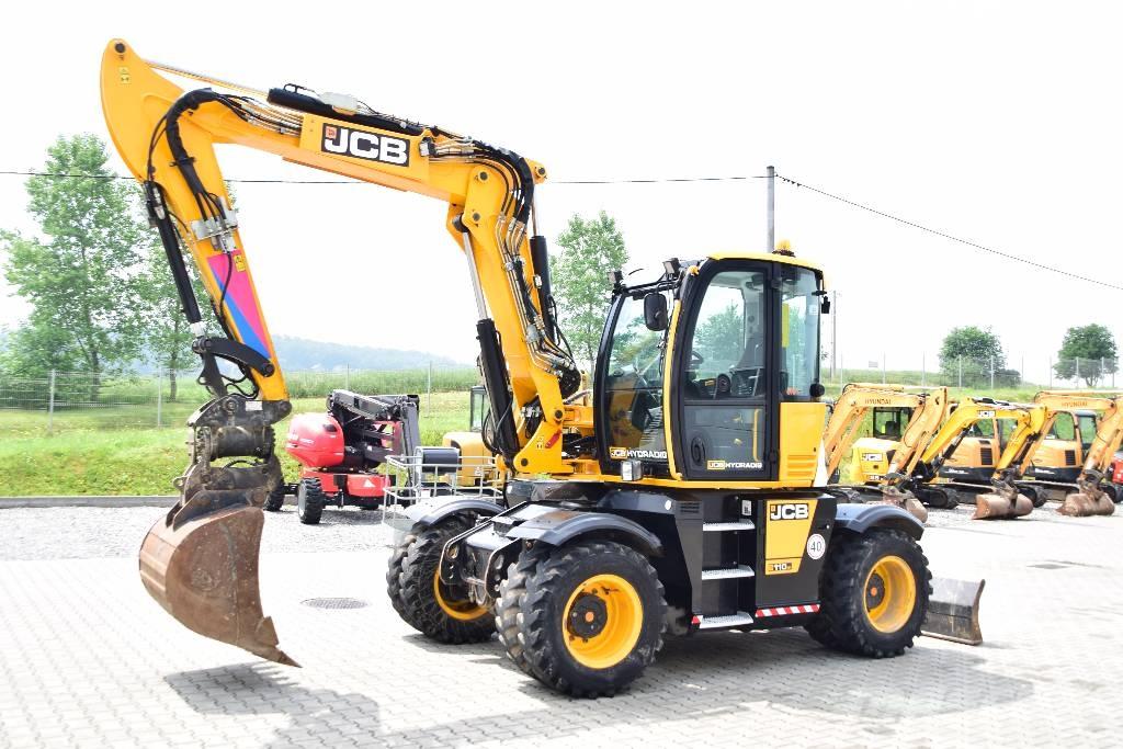 JCB Hydradig Wielgraafmachines
