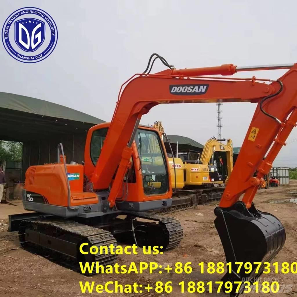 Doosan DX 80 Rupsgraafmachines