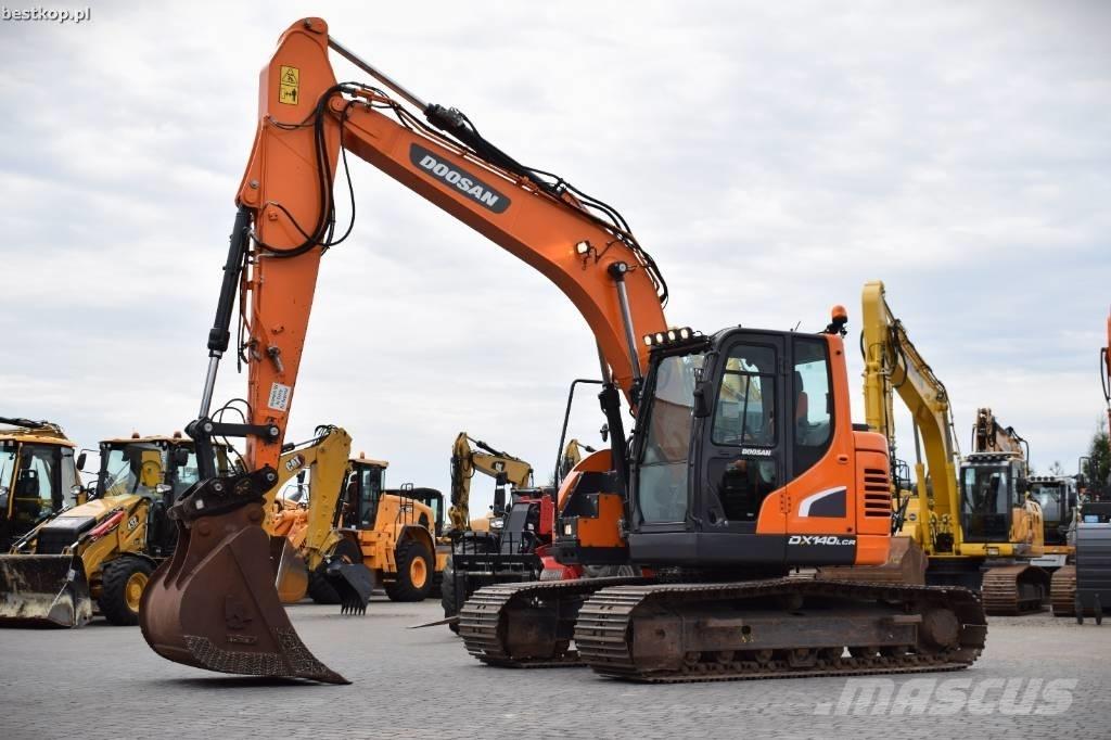 Doosan DX 140 LCR-5 Rupsgraafmachines