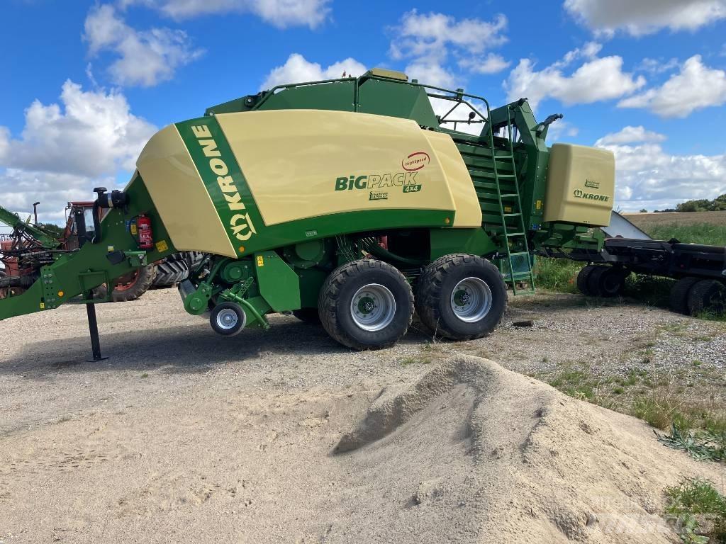 Krone Big Pack 4x4, Vierkante balenpers