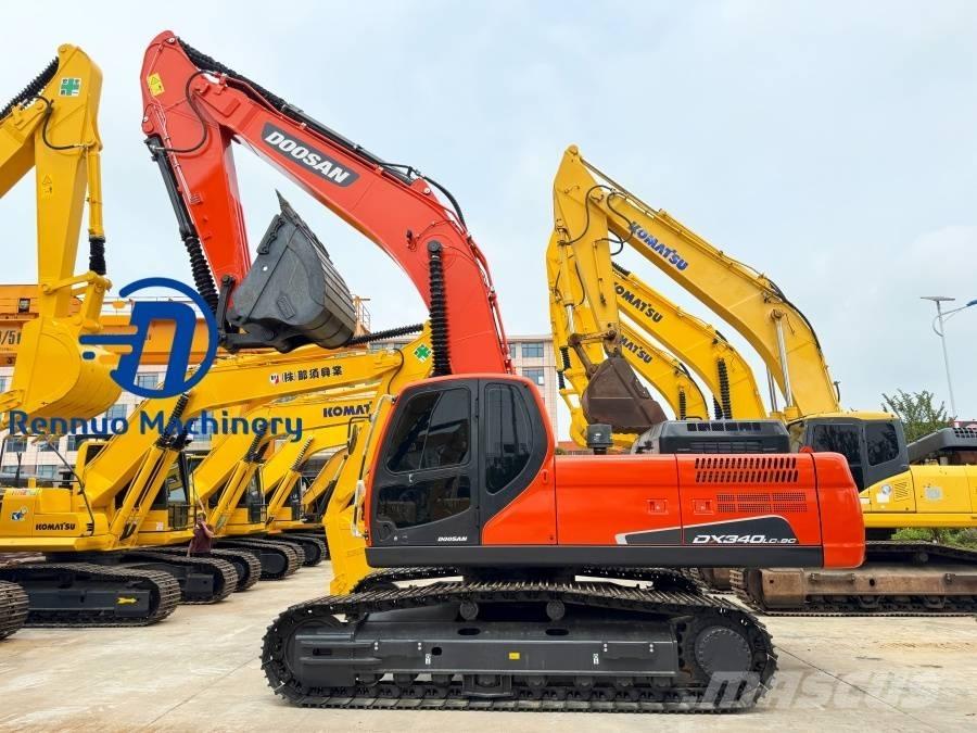 Doosan DX 340 Rupsgraafmachines