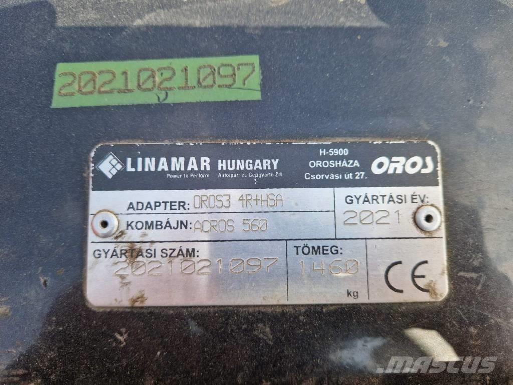 Oros Linamar Accessoires voor maaidorsmachines