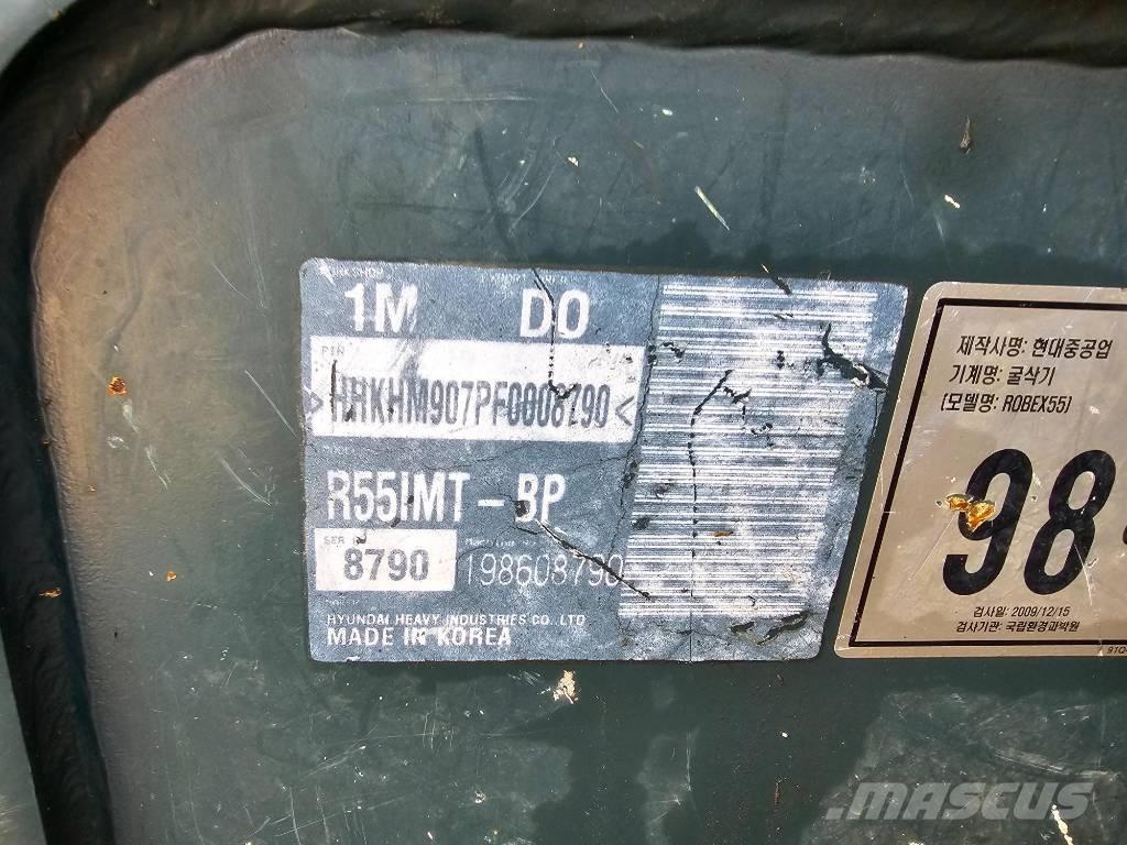Hyundai Robex 55 Minigraafmachines < 7t