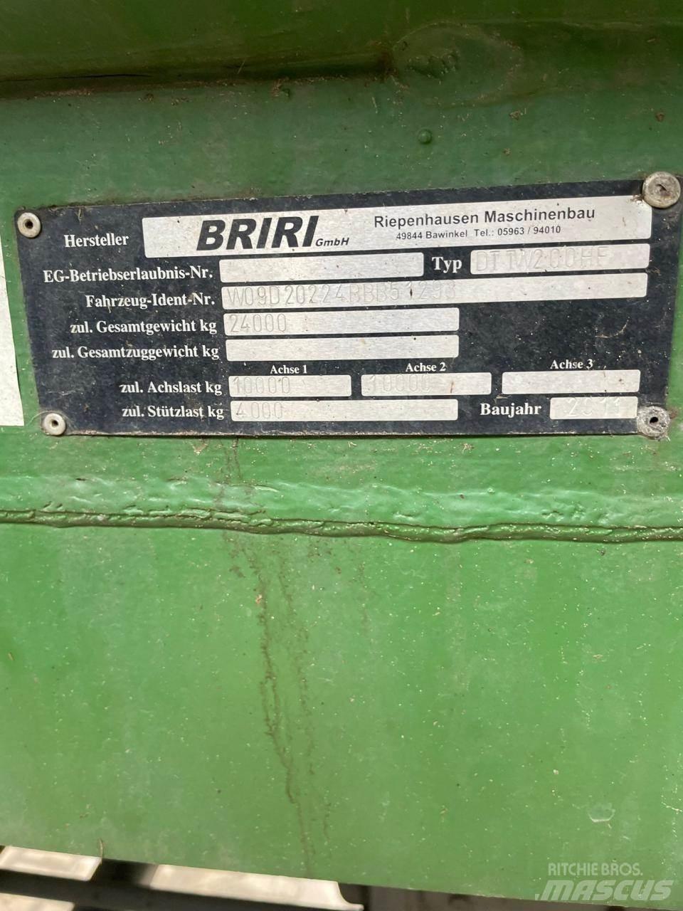Briri Güllefass Drijfmesttanks