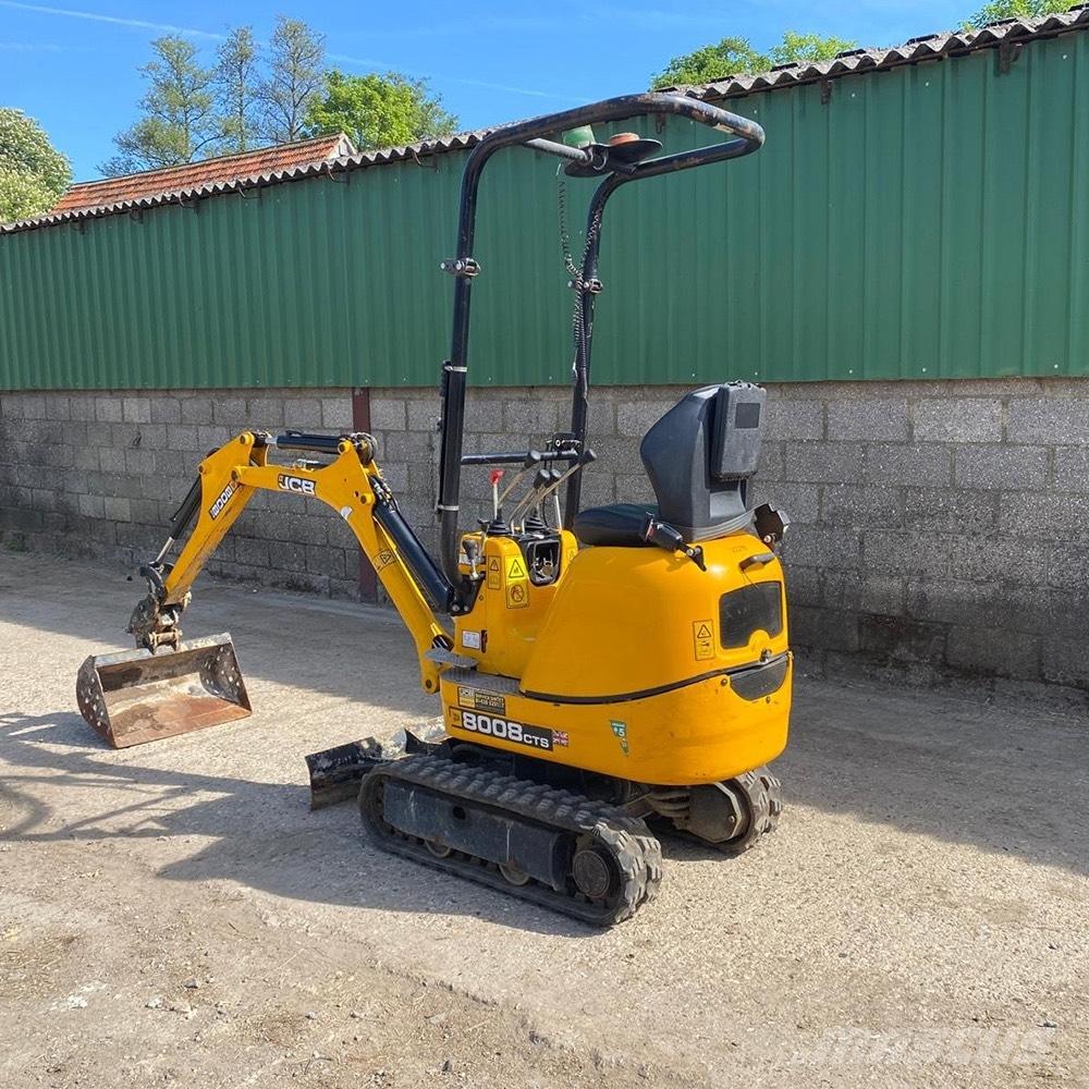 JCB 8008 Minigraafmachines < 7t