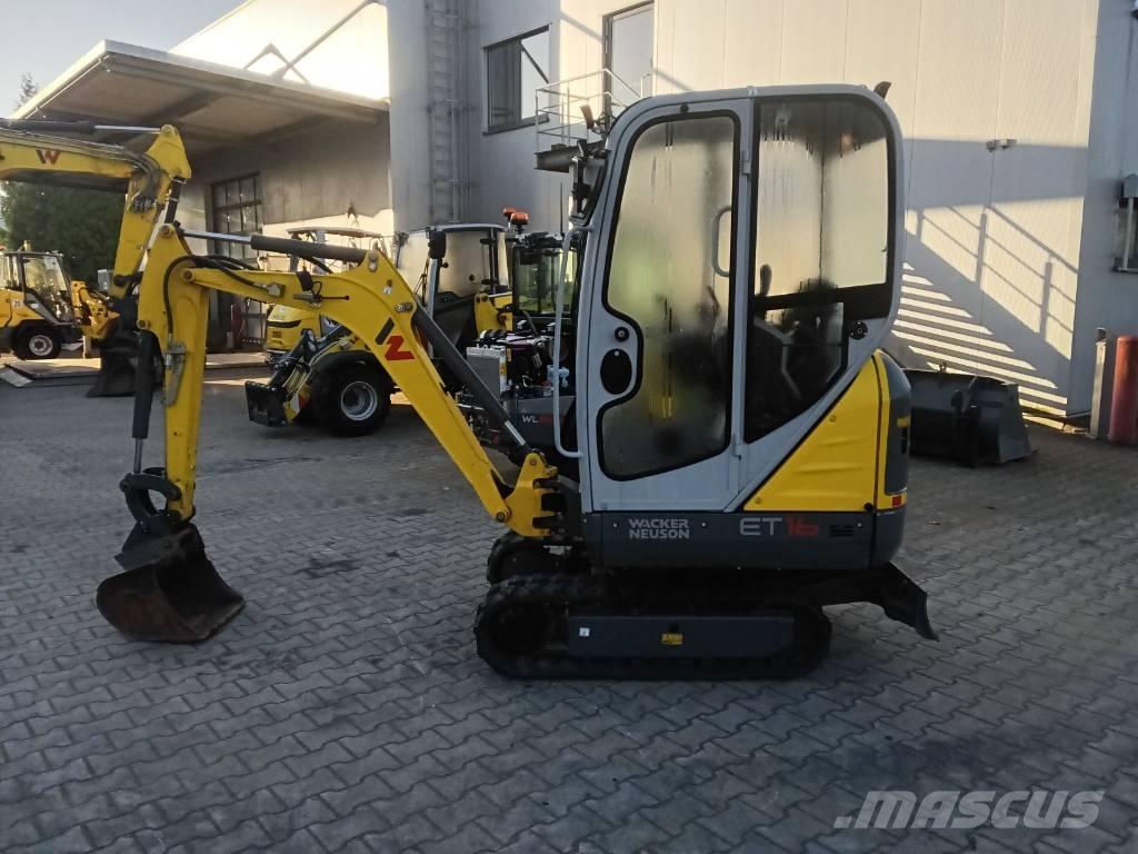 Wacker Neuson ET16 Rupsgraafmachines
