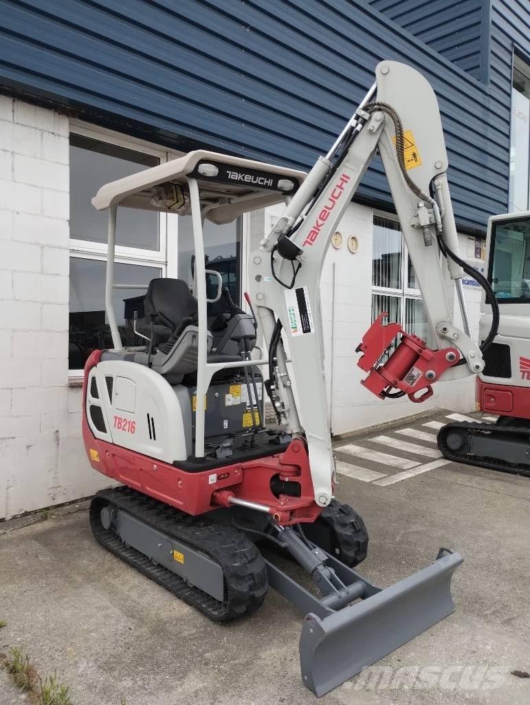 Takeuchi TB 216 Minigraafmachines < 7t