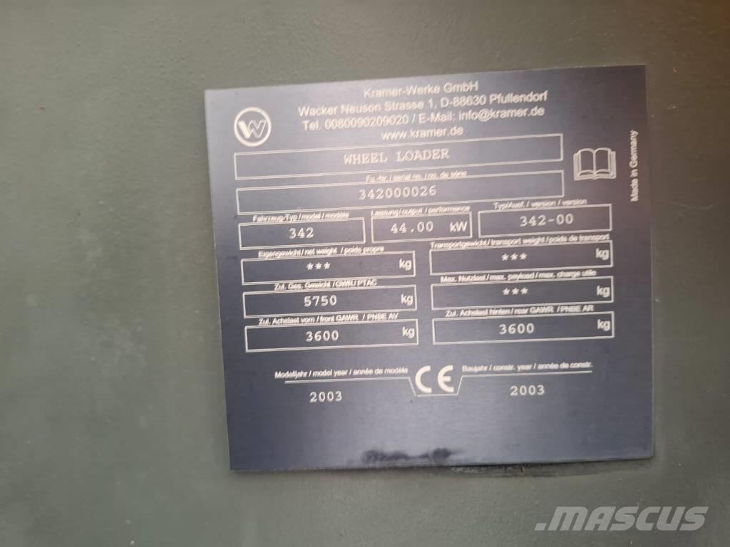 Kramer 380 Wielladers