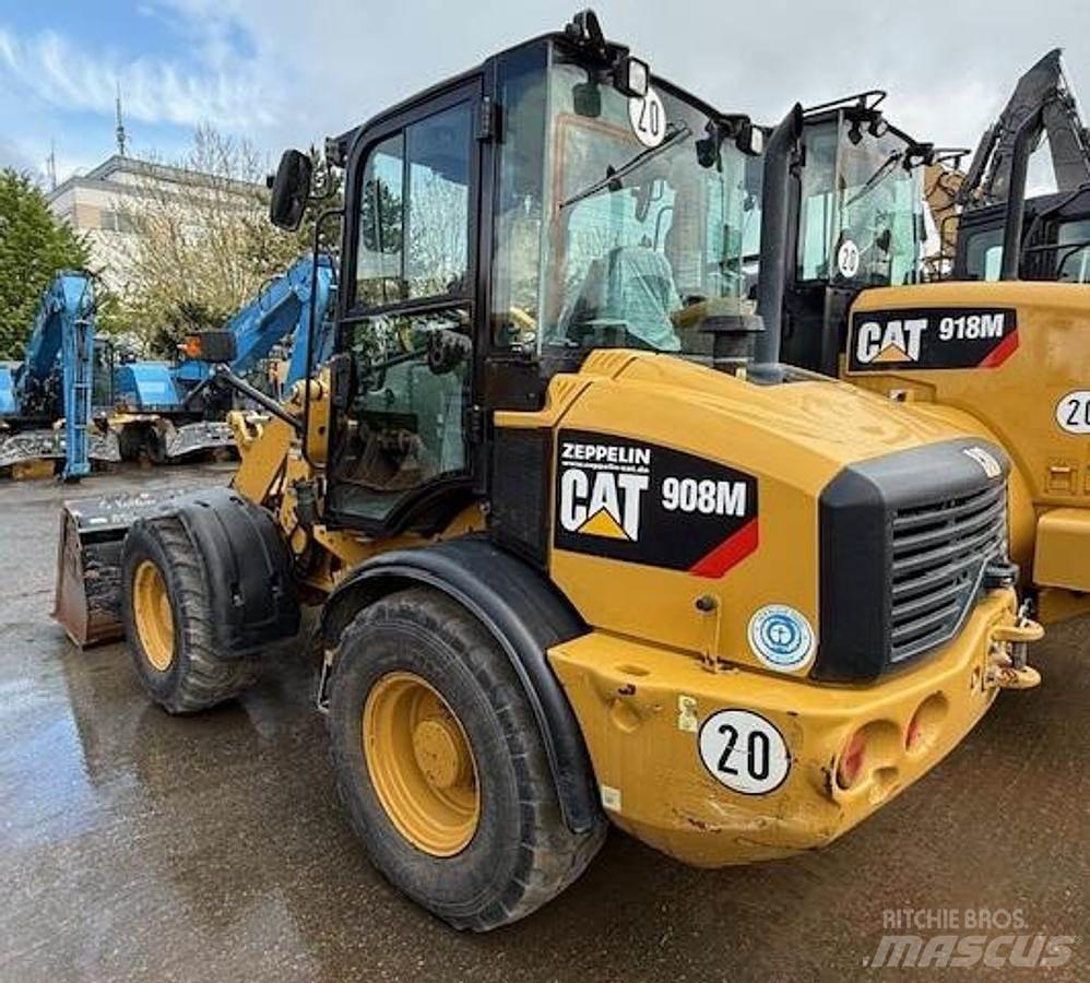 CAT 908M Wielladers