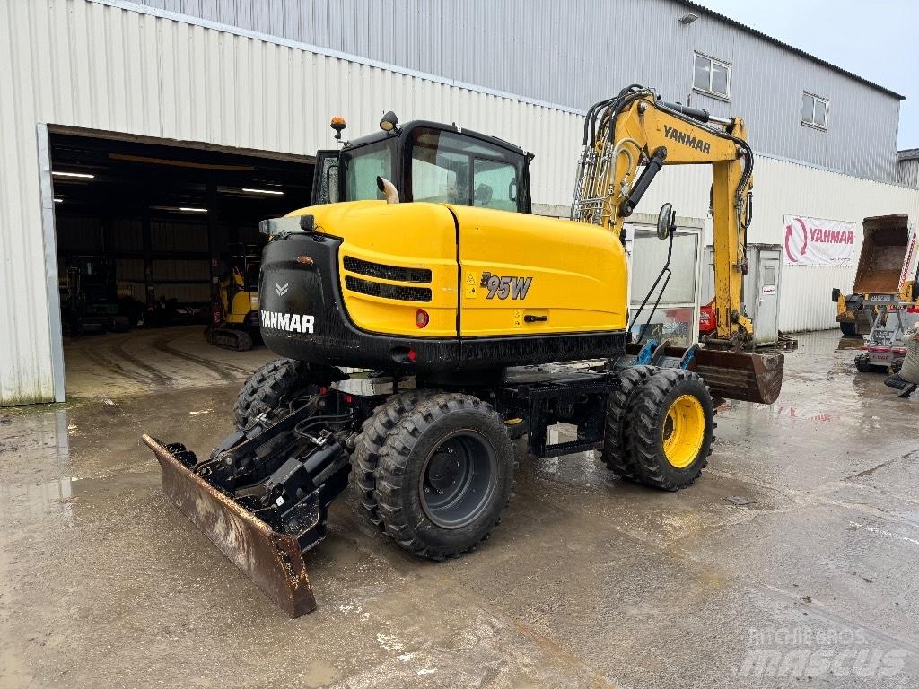 Yanmar B95W (40408) Wielgraafmachines