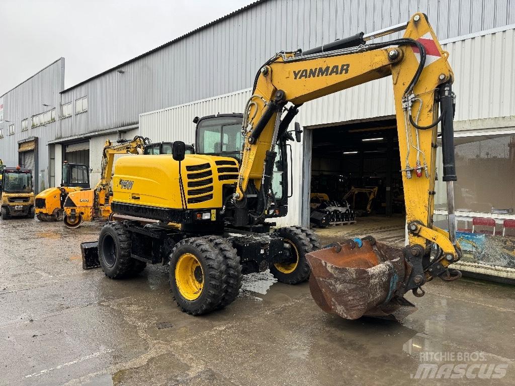 Yanmar B95W (40408) Wielgraafmachines