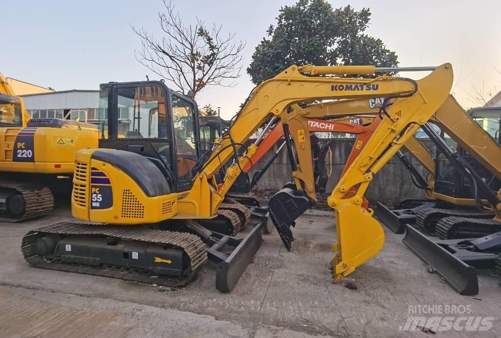 Komatsu PC55MR Rupsgraafmachines