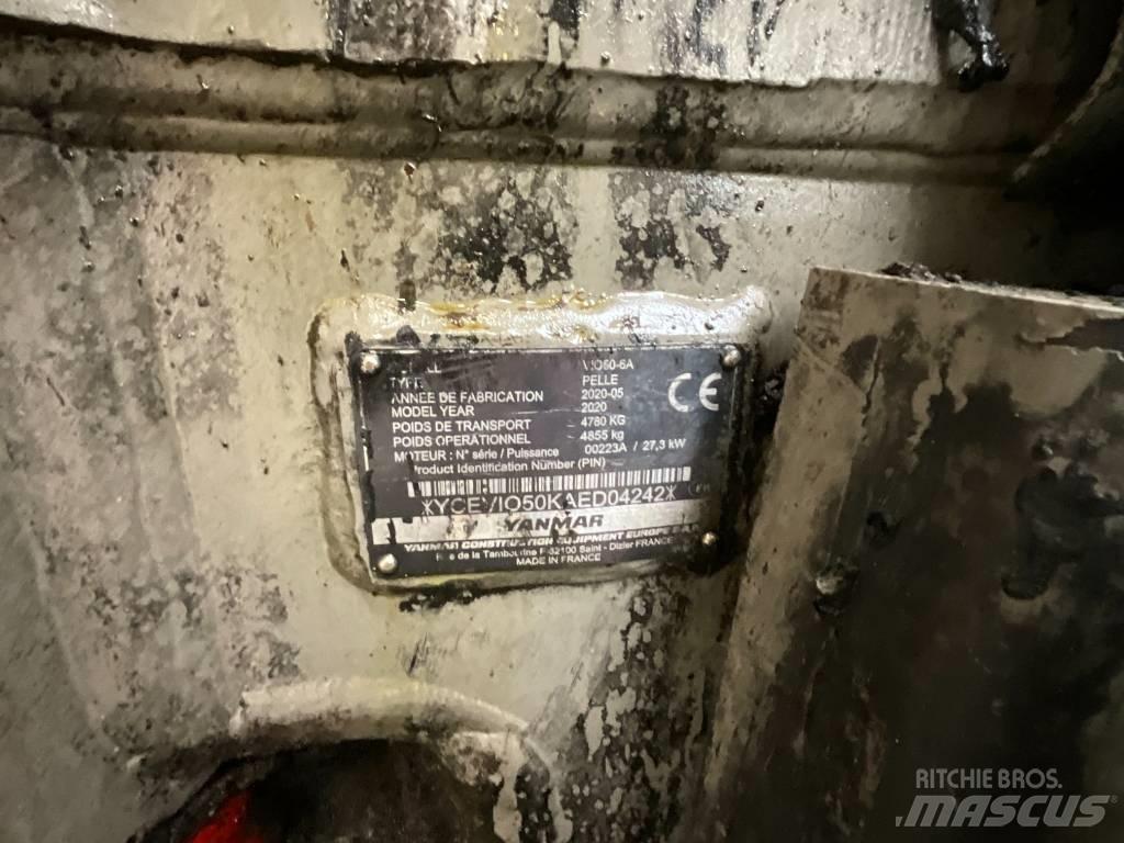 Yanmar Vio 50-6A Minigraafmachines < 7t