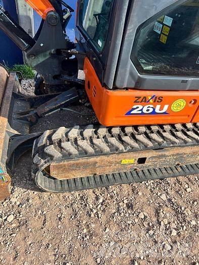 Hitachi ZX26U Minigraafmachines < 7t
