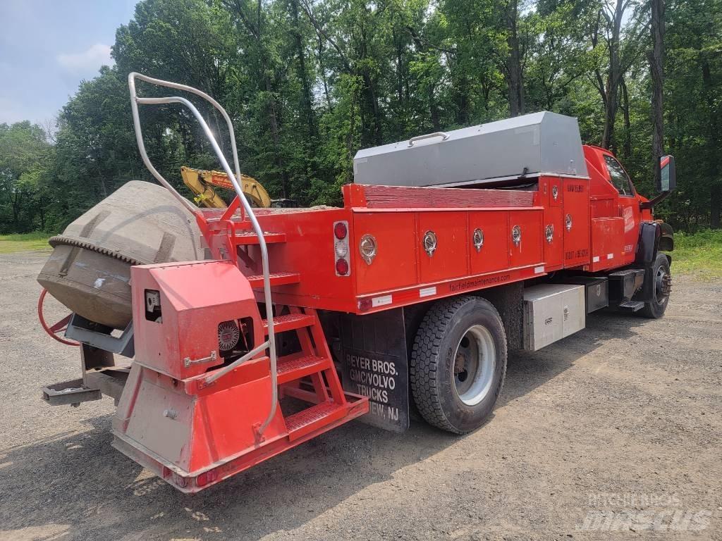 GMC 7500 Bestelwagens met open laadbak