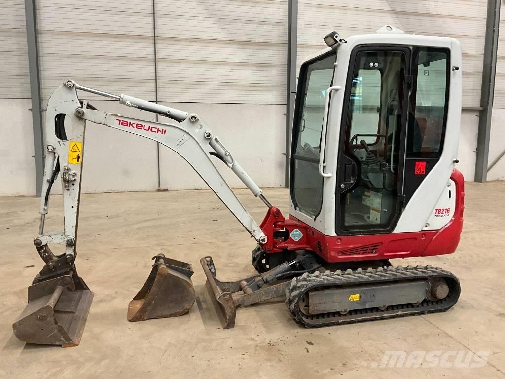Takeuchi TB 216 Minigraafmachines < 7t