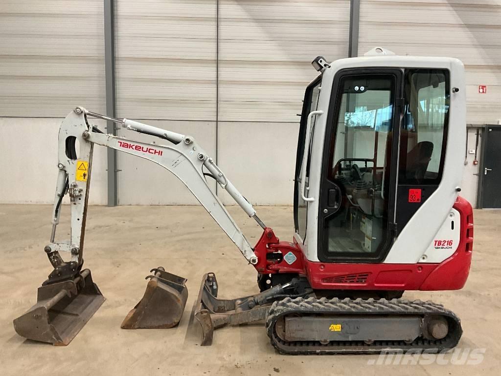 Takeuchi TB 216 Minigraafmachines < 7t