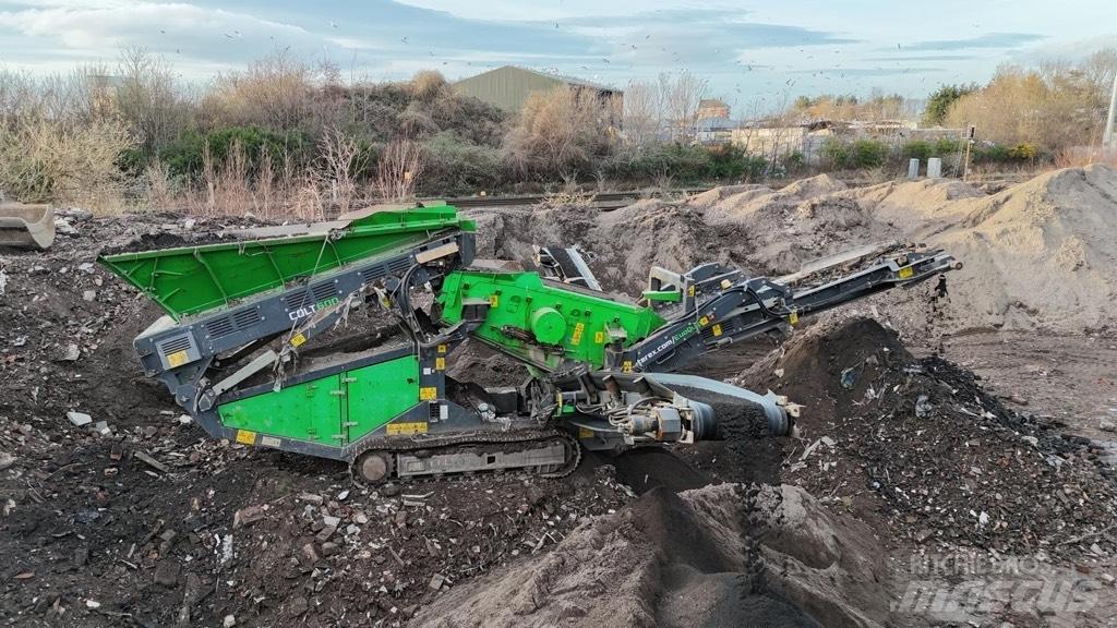 EvoQuip Colt 600 Mobiele zeefinstallaties